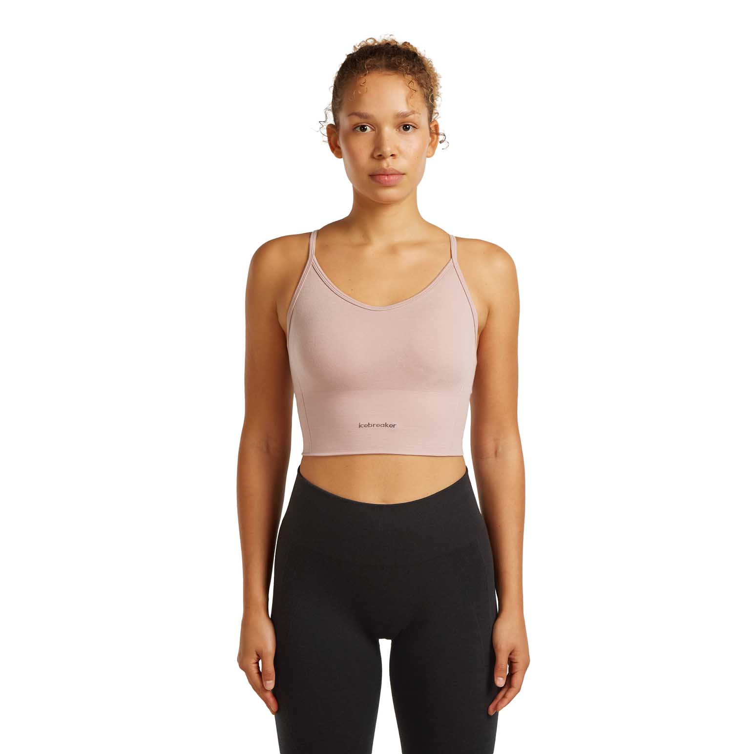 Icebreaker W Merino Blend 260 Seamless Rib Strappy Tank